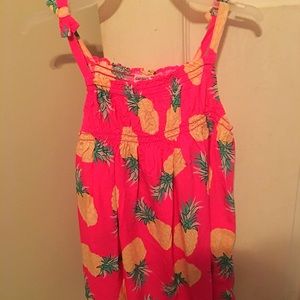 Little girls size 6 summer tops